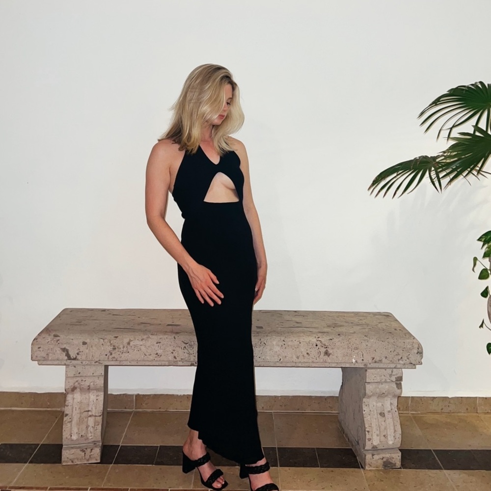 ‘South moon under’ black dress